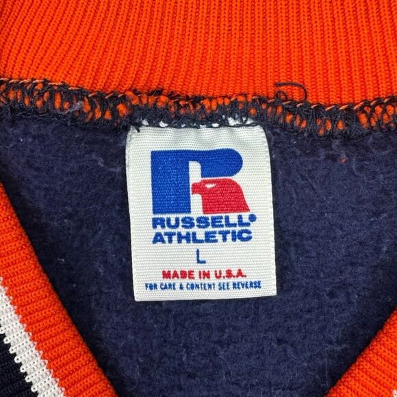 Vintage 90’s Russell Athletic Chicago Bears Pullover Sweatshirt - Size Large - Picture 5 of 9